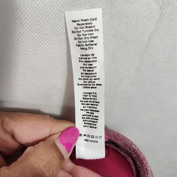 Eleven Venus Williams Workout Shine Racerback Tennis Sports Bra Size S Red NWOT - Picture 8 of 8